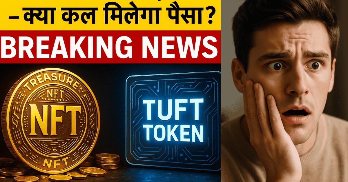 Treasure NFT Withdrawal Breaking News: TUFT Token Launch